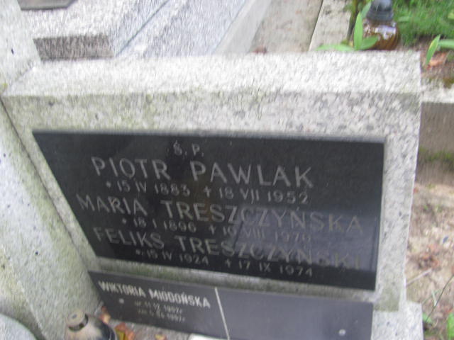 Feliks Treszczyński 1924 Kraków-Salwator - Grobonet - Wyszukiwarka osób pochowanych