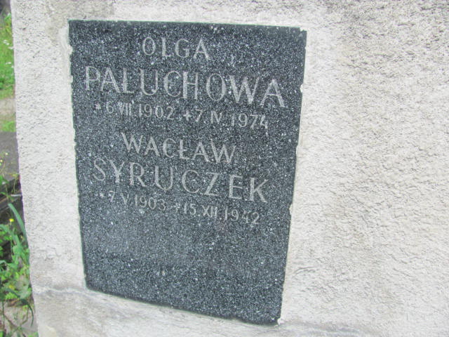 Wacław Syruczek 1903 Kraków-Salwator - Grobonet - Wyszukiwarka osób pochowanych