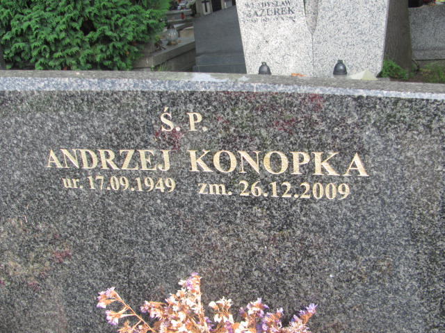 Andrzej Konopka 1949 Kraków-Salwator - Grobonet - Wyszukiwarka osób pochowanych